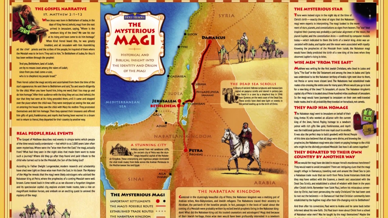 Unveiling the Route of the Magi: Following the Journey of the Wise Men image